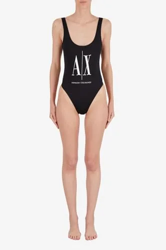 Armani Exchange ▫️ Icon Project, Fato de banho de uma peça sustentável para mulher 2