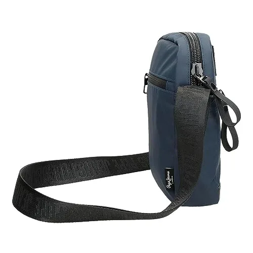 Pepe Jeans ▫️ Hoxton: bolsas a tiracolo e bolsas de higiene, preto e azul, poliéster e PU. Vários tamanhos 2