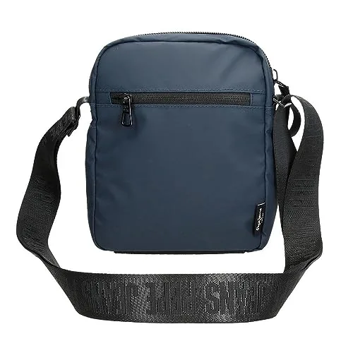 Pepe Jeans ▫️ Hoxton: bolsas a tiracolo e bolsas de higiene, preto e azul, poliéster e PU. Vários tamanhos 3