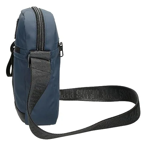 Pepe Jeans ▫️ Hoxton: bolsas a tiracolo e bolsas de higiene, preto e azul, poliéster e PU. Vários tamanhos 4