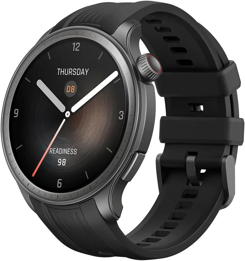 Amazfit ▫️ Relógio inteligente Balance de 46 mm, pagamento sem contacto NFC, treinador físico com IA, bateria com autonomia de 14 dias, monitorização do sono e da saúde, GPS, 150 modos desportivos, smartwatch compatível com Android e iPhone