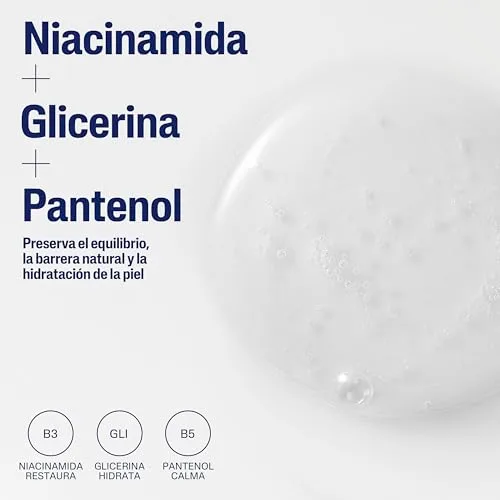 Cetaphil ▫️ Gel de Limpeza Facial ® 236 ml, para pele sensível, mista a oleosa, limpa em profundidade, remove o excesso de sebo e a maquilhagem e minimiza os poros, com niacinamida, glicerina e pantenol. 3