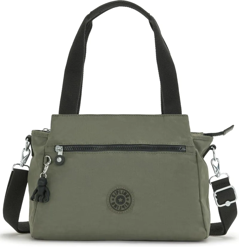 Kipling ▫️ Bolsa de Ombro Média Elysia, Bolsas de Ombro