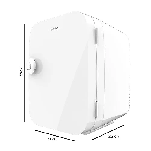 Cecotec ▫️ Mini-frigorífico Bolero MiniCooling Río Branco 4 L. Funcionamento a 12 V-220 V, compatível com automóveis e caravanas, função de refrigeração e aquecimento, intervalo de temperatura de 5 a 65 °C, fácil de transportar 3
