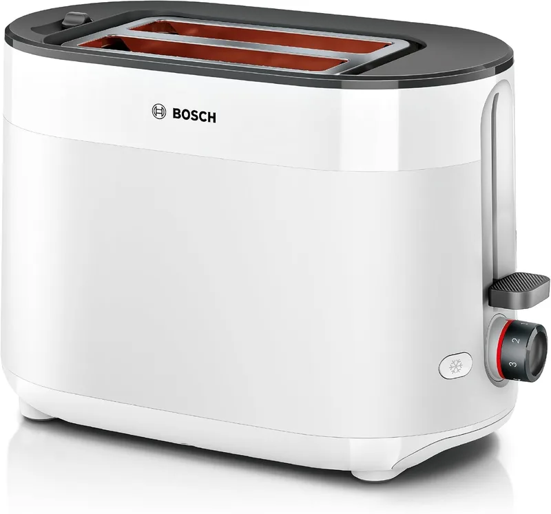 Bosch ▫️ Torradeira, MyMoment, 2 ranhuras, Reaquecimento, Descongelamento, High-lift, Branco, TAT2M12