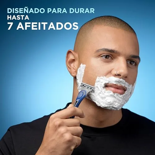 Wilkinson Sword ▫️ Extra 3 Essential - Embalagem de 4 + 2 lâminas descartáveis com uma faixa lubrificante de aloé vera - Ideais para o cuidado e a suavidade do rosto 4