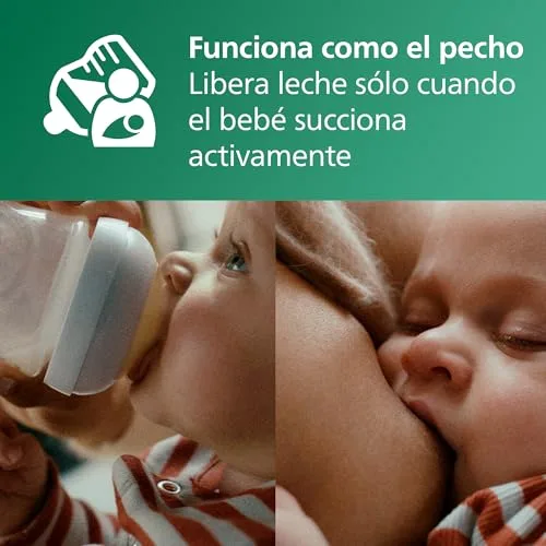 PHILIPS ▫️ Conjunto de nascimento com biberões de vidro natural - AVENT - Kit para recém-nascidos - 240 ml - Misto 3
