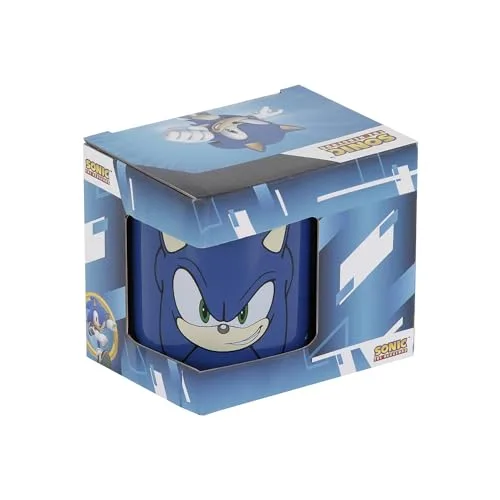 KARACTERMANIA ▫️ Caneca Sega-Sonic, Azul, 13 x 9,5 cm 4