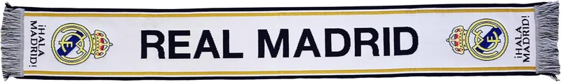 Real Madrid ▫️ Cachecol Telat Nº 30 Licenciado 140x20 cm.