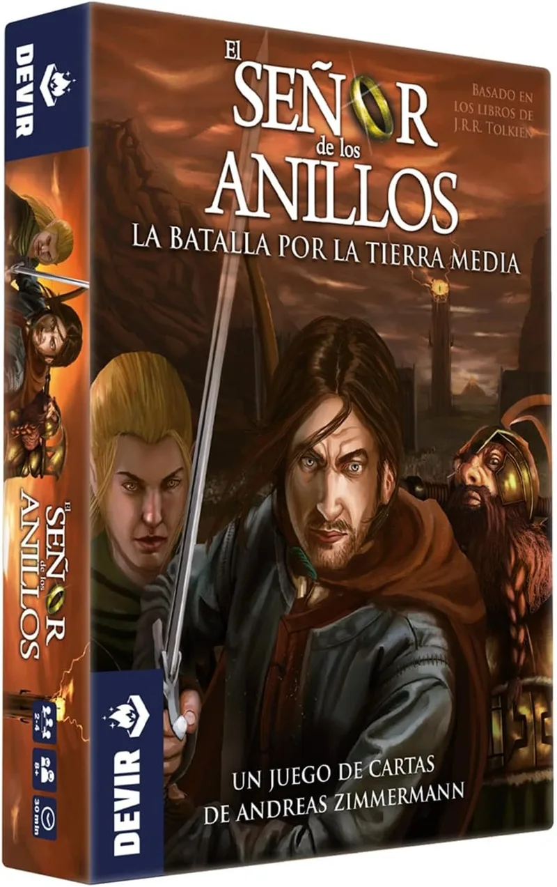 Devir ▫️ O Senhor dos Anéis: A Batalha pela Terra-média, Pocket, Jogo de Cartas, Jogo Divertido com Amigos (BGBATUSP)