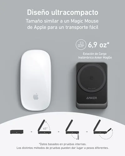 Anker ▫️ Carregador sem fios MagGo 3 em 1 para iPhone, dobrável, Qi2, 15 W 3