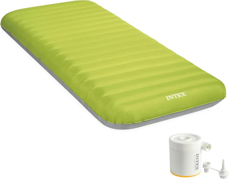 Intex ▫️ Colchão insuflável individual para acampamento, 76 x 191 cm