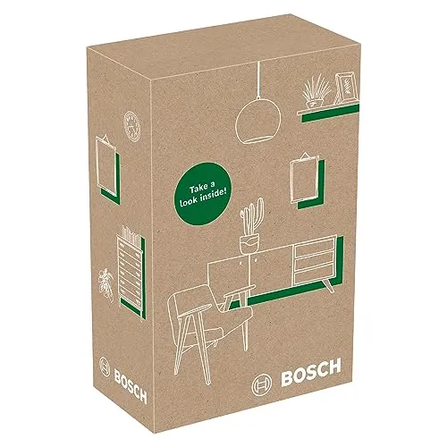 Bosch ▫️ Detetor Truvo de 2.ª geração (manuseamento simples com um único botão, deteção fácil de cabos sob tensão e detetor de metais na parede até 70 mm, em embalagem para comércio eletrónico) 2