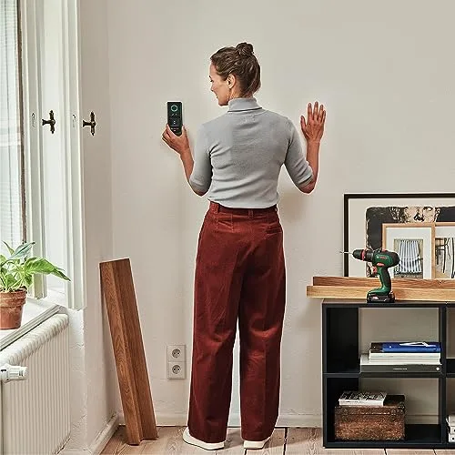 Bosch ▫️ Detetor Truvo de 2.ª geração (manuseamento simples com um único botão, deteção fácil de cabos sob tensão e detetor de metais na parede até 70 mm, em embalagem para comércio eletrónico) 5