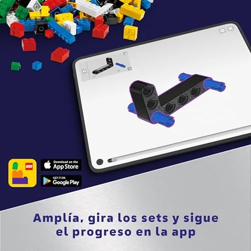 LEGO ▫️ Technic Planeta Terra e Lua em Órbita – Brinquedo de Astronomia e Sistema Solar, Presente Espacial para Crianças a partir dos 10 Anos, Jogo Educativo dos Planetas 42179 6