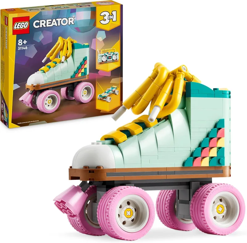 LEGO ▫️ Creator 3 em 1 Patins Retro 31148