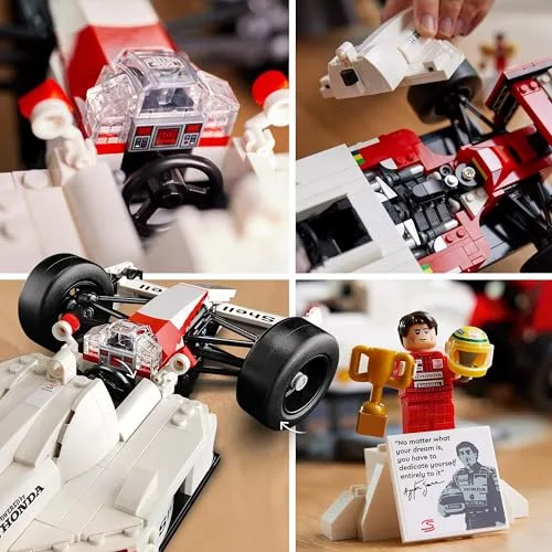 LEGO ▫️ Icons McLaren MP4/4 e Ayrton Senna 10330 5