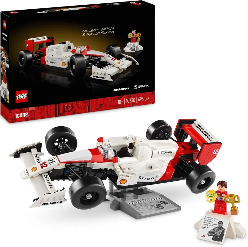 LEGO ▫️ Icons McLaren MP4/4 e Ayrton Senna 10330