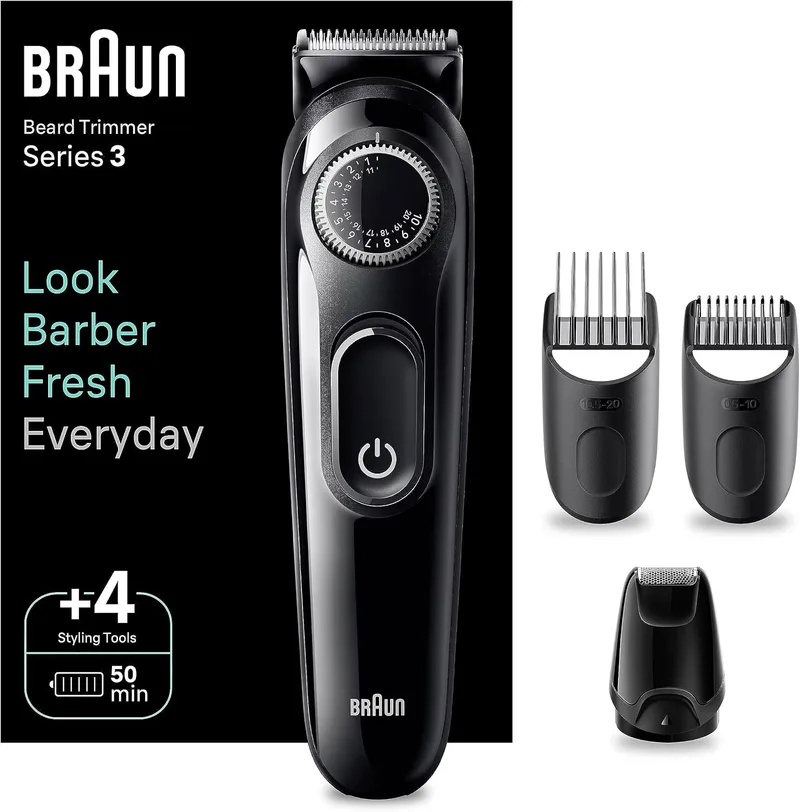 Braun ▫️ Máquina de barbear da marca ideal para homens