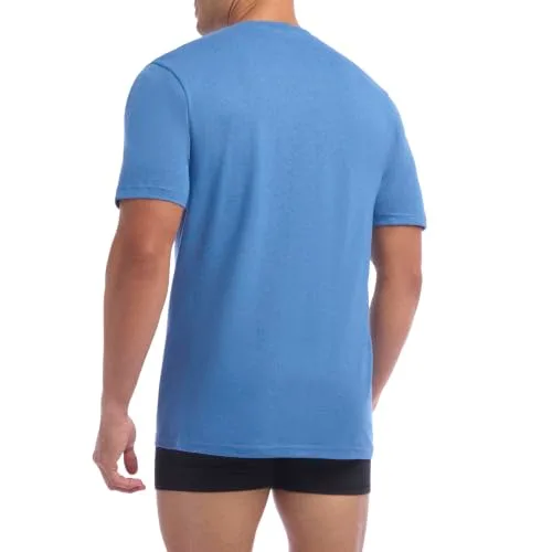 Nautica ▫️ Conjunto de 3 T-shirts com decote em V e efeito mesclado - T-shirt para homem (Conjunto de 3) 2