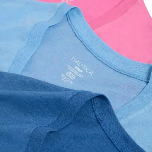 Nautica ▫️ Conjunto de 3 T-shirts com decote em V e efeito mesclado - T-shirt para homem (Conjunto de 3) 6