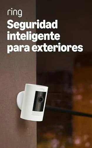 Ring ▫️ Câmara exterior com bateria (Stick Up Cam) | Câmara de vigilância Wi-Fi HD para a sua casa com comunicação bidirecional e instalação fácil | 30 dias grátis Home | 4 câmaras 2