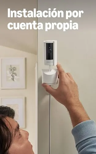 Ring ▫️ Câmara interior orientável (Pan-Tilt Indoor Camera) | Câmara de segurança com ligação à tomada, ideal para animais de estimação, orientável 360° na horizontal e 169° na vertical | Protect gratuito durante 30 dias 7