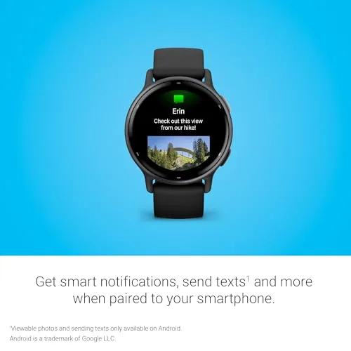 Garmin ▫️ Vívoactive 5, smartwatch com GPS, ecrã AMOLED, funcionalidades essenciais de saúde e fitness e até 11 dias de autonomia 6