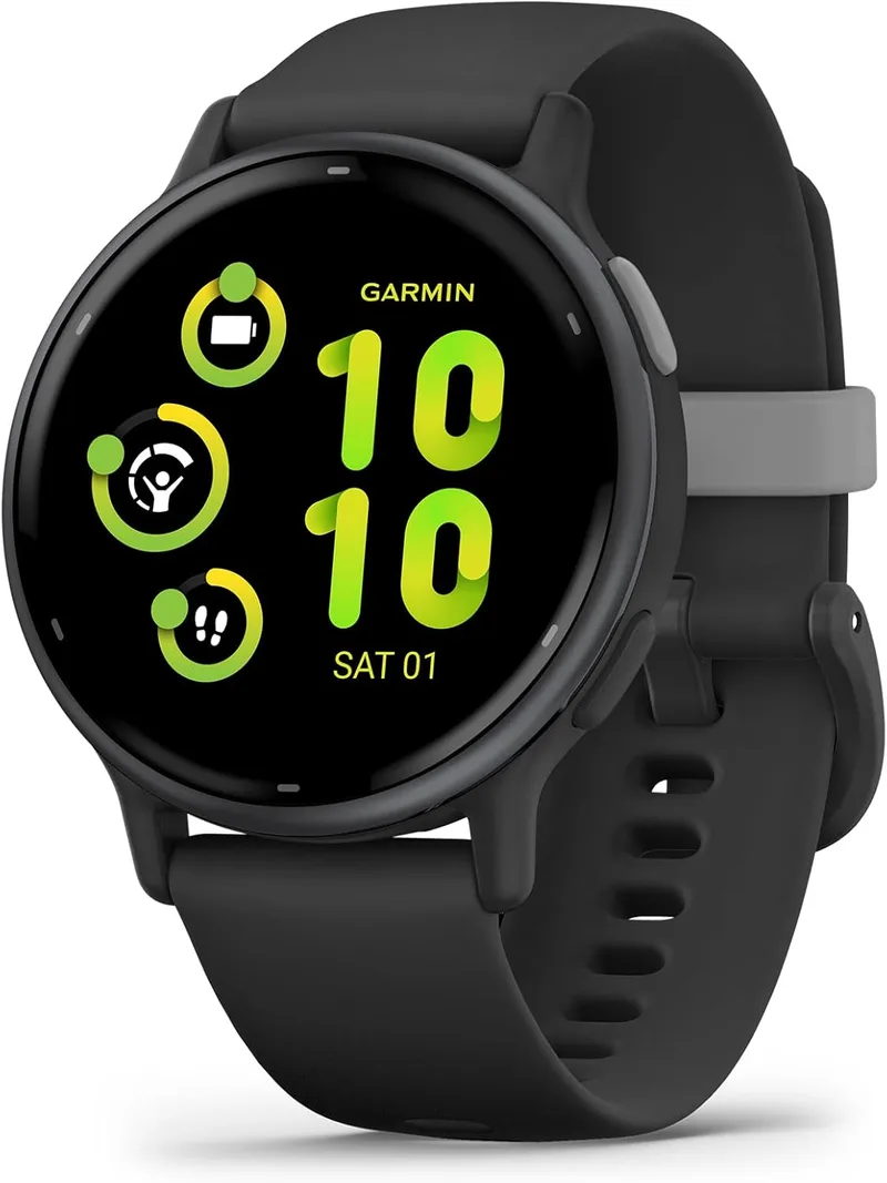 Garmin ▫️ Vívoactive 5, Smartwatch com GPS, ecrã AMOLED, funcionalidades essenciais de saúde e fitness e até 11 dias de autonomia da bateria.
