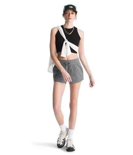 THE NORTH FACE ▫️ NF0A86YK0UZ W Aphrodite Calções Curtos para Mulher Smoked Pearl Tamanho XS 2