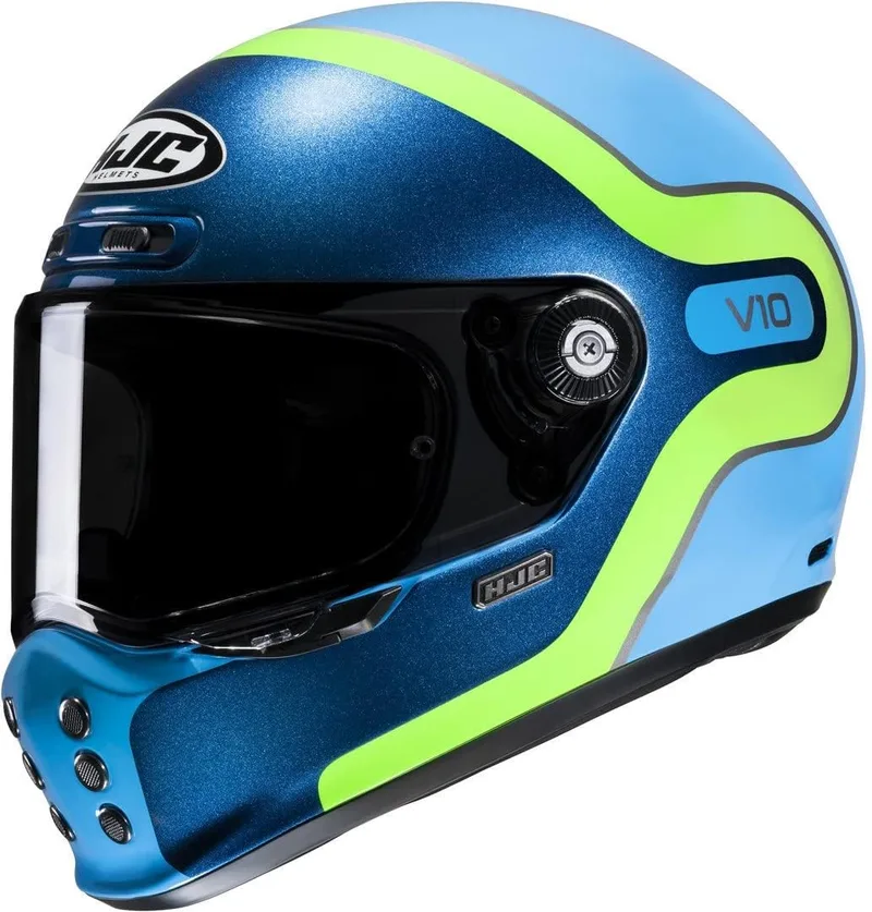 HJC ▫️ Capacete integral para motociclista V10 GRAPE MC24, XS