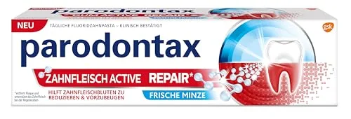 Parodontax ▫️ Active Gum Repair* Pasta de dentes com flúor, 1 x 75 ml, pasta de dentes para gengivas mais saudáveis a partir da 1.ª semana** 2