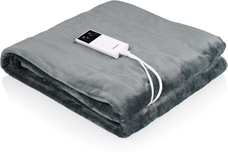 Tristar ▫️ Cobertor elétrico - Velo 160 x 130 cm - Lavável na máquina - Temperatura ajustável - Controlo remoto amovível - BW-4780