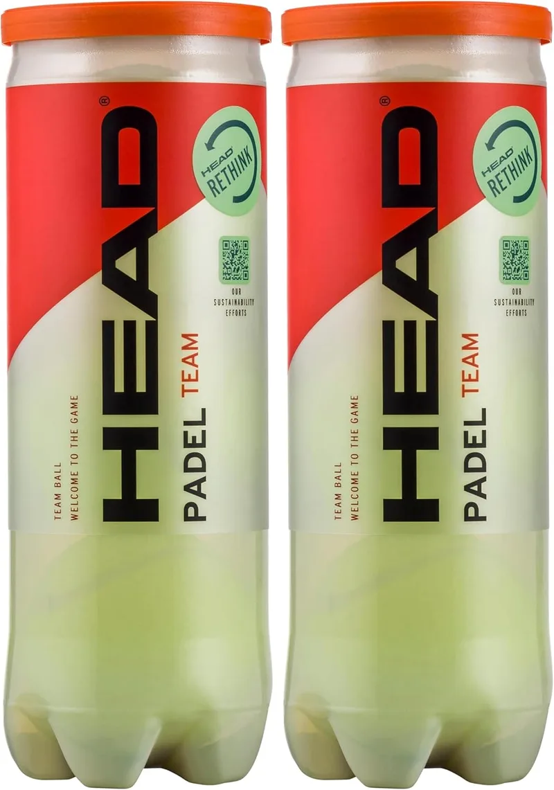 HEAD ▫️ Tubo de cabeça 3 bolas de padel