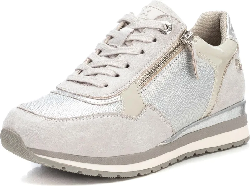 XTI ▫️ 142236 Ténis de senhora Hielo (Off White), 39 EU