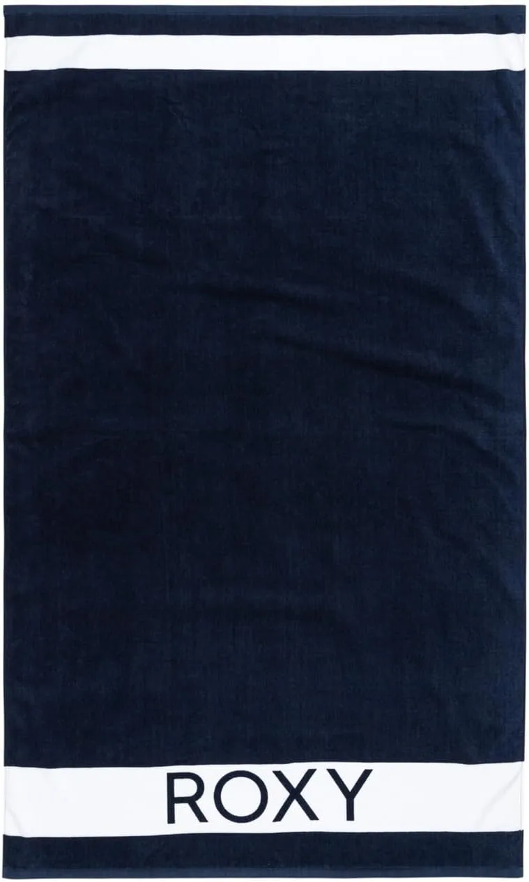 Roxy ▫️ Pretty Towel Solid Swimwear Cover Upujer Cover, Azul (Mood Indigo), Tamanho único - Apenas um tamanho