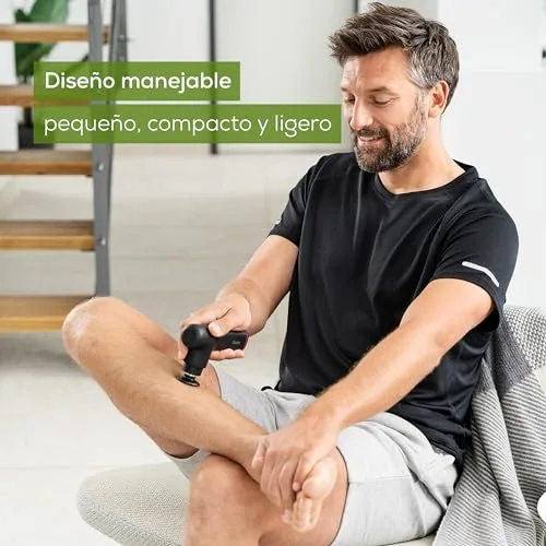 Beurer ▫️ MG 79 Massage Gun Sensitive, pistola de massagem muscular compacta com 3 acessórios, massagem suave dos pontos-gatilho para zonas sensíveis do corpo com 3 níveis de intensidade 4