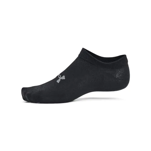 Under Armour ▫️ Essential No Show Socks 6 Pack Meias para Mulher (Conjunto de 6) 3