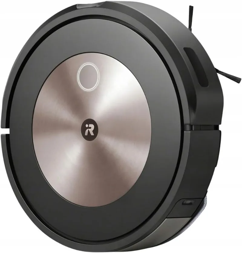Aspirador robô iRobot Roomba Combo j5 e esfregão de chão, sensores de deteção de sujidade, amigo dos animais de estimação, mapeamento avançado, deteção e prevenção de objectos, recarga e retoma, controlo por voz e aplicação