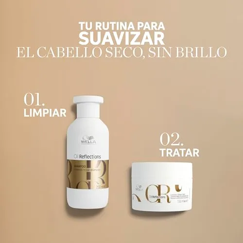 Wella Professionals ▫️ OIL REFLECTIONS - Champô - Suavidade e brilho instantâneos - Todos os tipos de cabelo - Óleo de camélia e extrato de chá branco 5