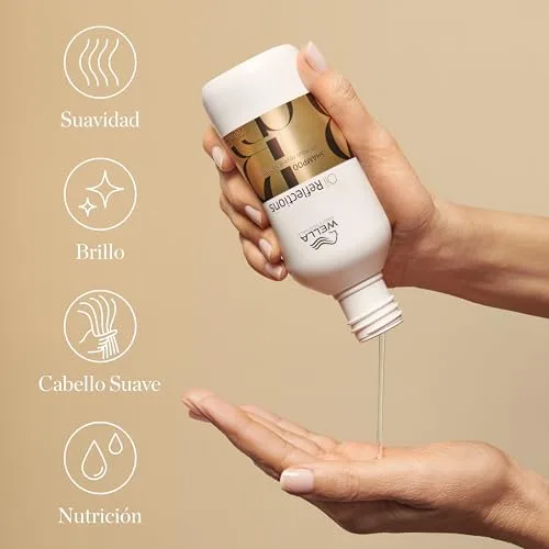 Wella ▫️ Professionals OIL REFLECTIONS - Champô - Suavidade e brilho instantâneos - Todos os tipos de cabelo - Óleo de camélia e extrato de chá branco 5