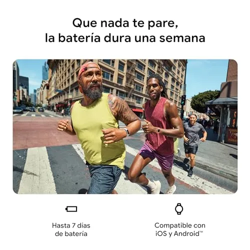 Fitbit ▫️ Google Charge 6 - Pulseira de atividade com 3 meses de subscrição do serviço Google Health Premium incluídos, 7 dias de autonomia da bateria, Google Wallet e Maps, Obsidiana/Alumínio Preto 3