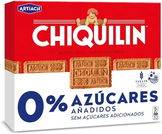 Artiach ▫️ Chiquilín 0% 422 g + 24 % grátis