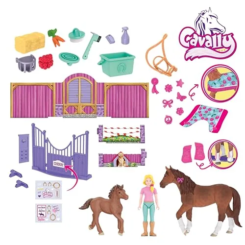 CRAZE ▫️ CAVALLY Calendário do Advento dos Cavalos - 24 Surpresas 2