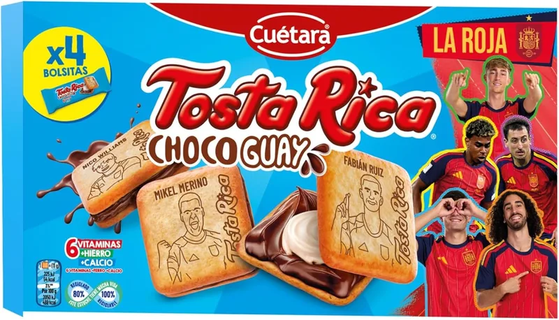 Cuétara ▫️ Tosta Rica Chocoguay 144 g + 17 % grátis ()