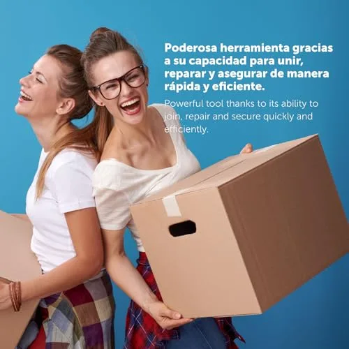 m-office ▫️ Fita Adesiva, Fita Adesiva Castanha para Embalagem, Rolo de Fita para Embalagem de Caixas, Envios, Mudanças e Trabalhos Manuais, Selo de Segurança Resistente, Fita Adesiva (36 unidades, 36 mm x 66 m) 4