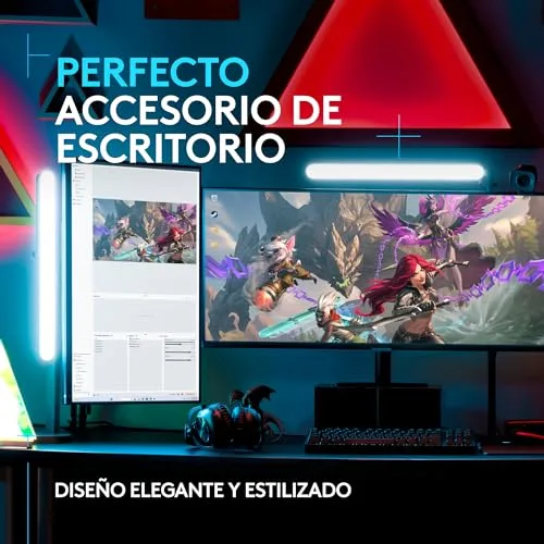 Logitech G ▫️ Litra Beam, luz LED principal premium para jogos 3
