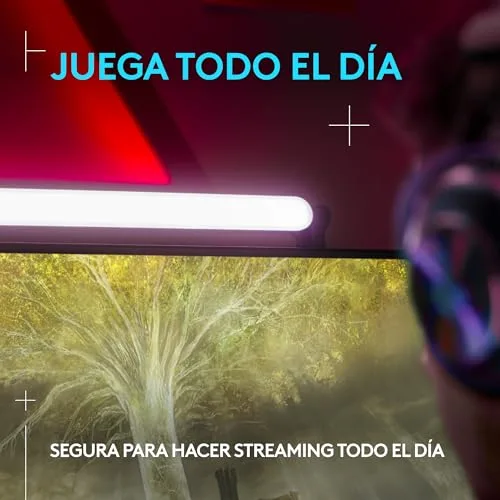 Logitech G ▫️ Litra Beam, luz LED principal premium para jogos 4