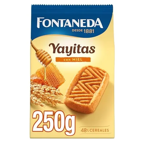 Fontaneda ▫️ Yayitas Bolachas com Mel, 14 saquetas de 250 g 3