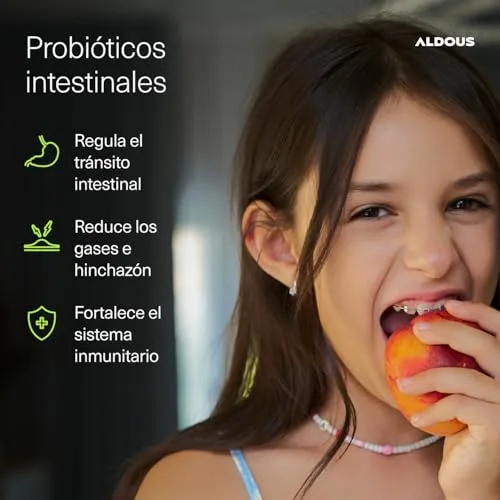 Aldous Bio ▫️ 120 Probióticos em Gomas Kids+ com Vitamina C - Sabor a Cereja - Flora intestinal 4
